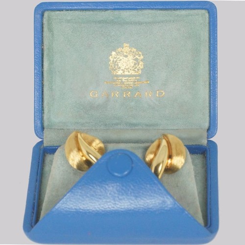 Pendientes Henry Dunay Oro 18ct Hoja Llama Vintage Años 70 En Caja Garrard Original - Imagen 7 de 11