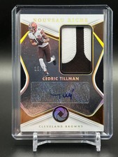 Cedric Tillman 2024 Panini Gold Standard #NRP-CTN 15 /15 MEM AU Cleveland Browns