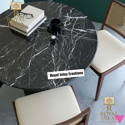 Serene Black Calacatta Viola Coffee tabletop, luxury table for Living Room