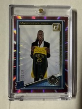 2025 Panini Donruss WNBA Rated Rookie Dominique Malonga #89 Pink Laser /25 (RC)