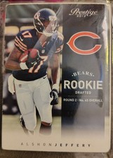 Panini Contenders 2012 Alshon Jeffery Rookie Chicago Bears Card #30 /75. rookie card picture