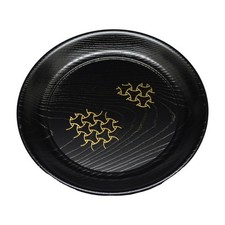 Komatsunagi Pattern Resin Sweets Plate 19.2cm (Gift Box)