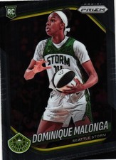 2025 Panini Prizm WNBA #116 Dominique Malonga-RC