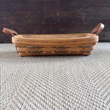 Longaberger 1992 Heartland Cracker Basket Sig...