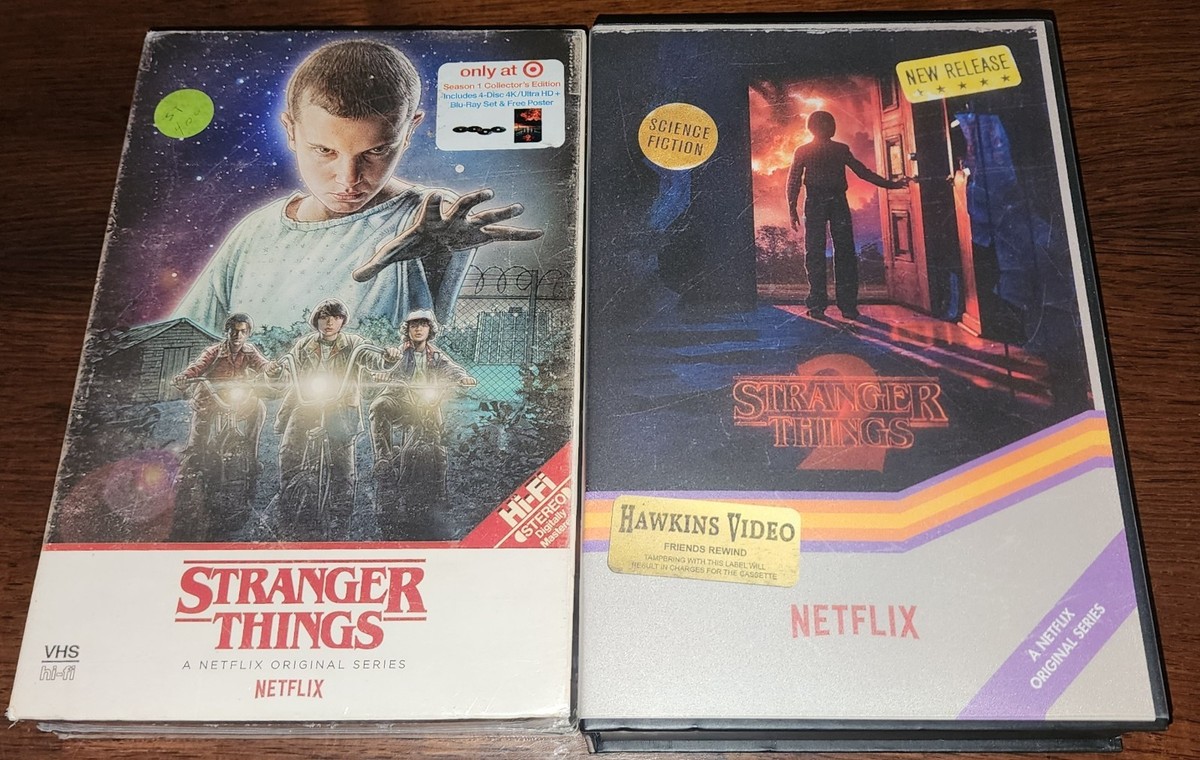 ストレンジャー・シングス Blu-ray Seasons 1 & 2 Iq6Z Stranger Things Seasons 1 & 2 4K UHD/Blu Ray + Blu Ray/DVD Box