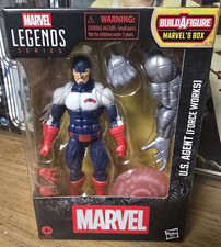 HASBRO MARVEL LEGENDS SERIES U.S. AGENT Force Works 6  Figure Marvel's Box BAF