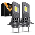 AUXBEAM H7 LED Headlight Bulb Kit High Low Beam 28000LM Super Bright White 6500K
