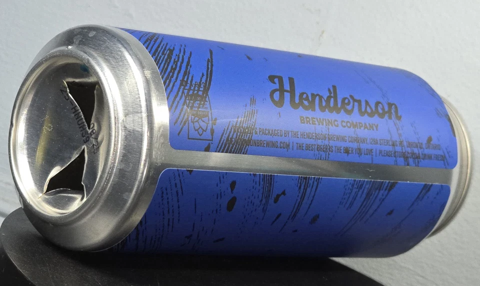 2025 RUSH DAY БЛЮЗОВАЯ ПИВНАЯ БАНКА РОК-ГРУППА ХЕНДЕРСОН ТОРОНТО КАНАДА ГЕДДИ ЛИ - Изображение 2 из 4