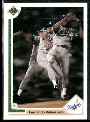 1991 Upper Deck #175 Fernando Valenzuela Los Angeles Dodgers