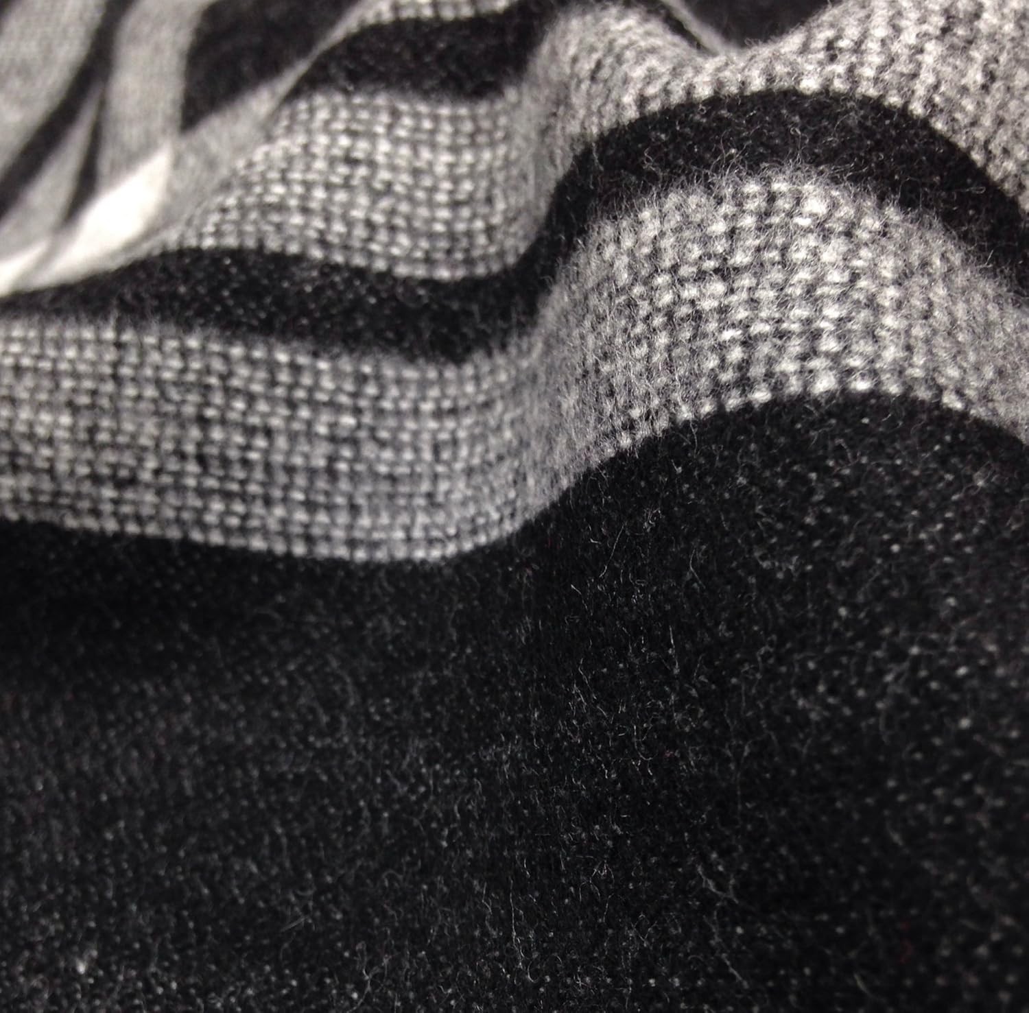 Livativ Bleu Nero Luxurious Winter Scarf Premium Cashmere Feel Unique Design... 