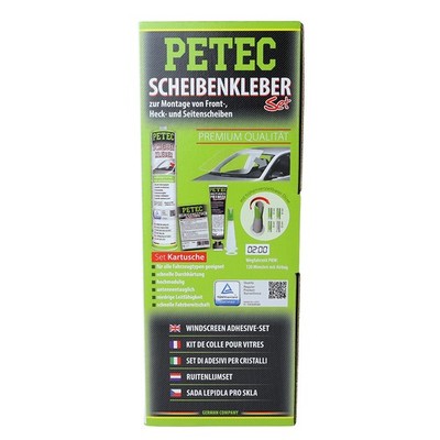 Petec Scheibenkleber-Set 83333 zur Montage von Front-, Heck- & Seitenscheiben