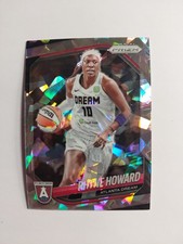 2025 Panini WNBA Prizm #11 Rhyne Howard Silver Cracked Ice Atlanta Dream