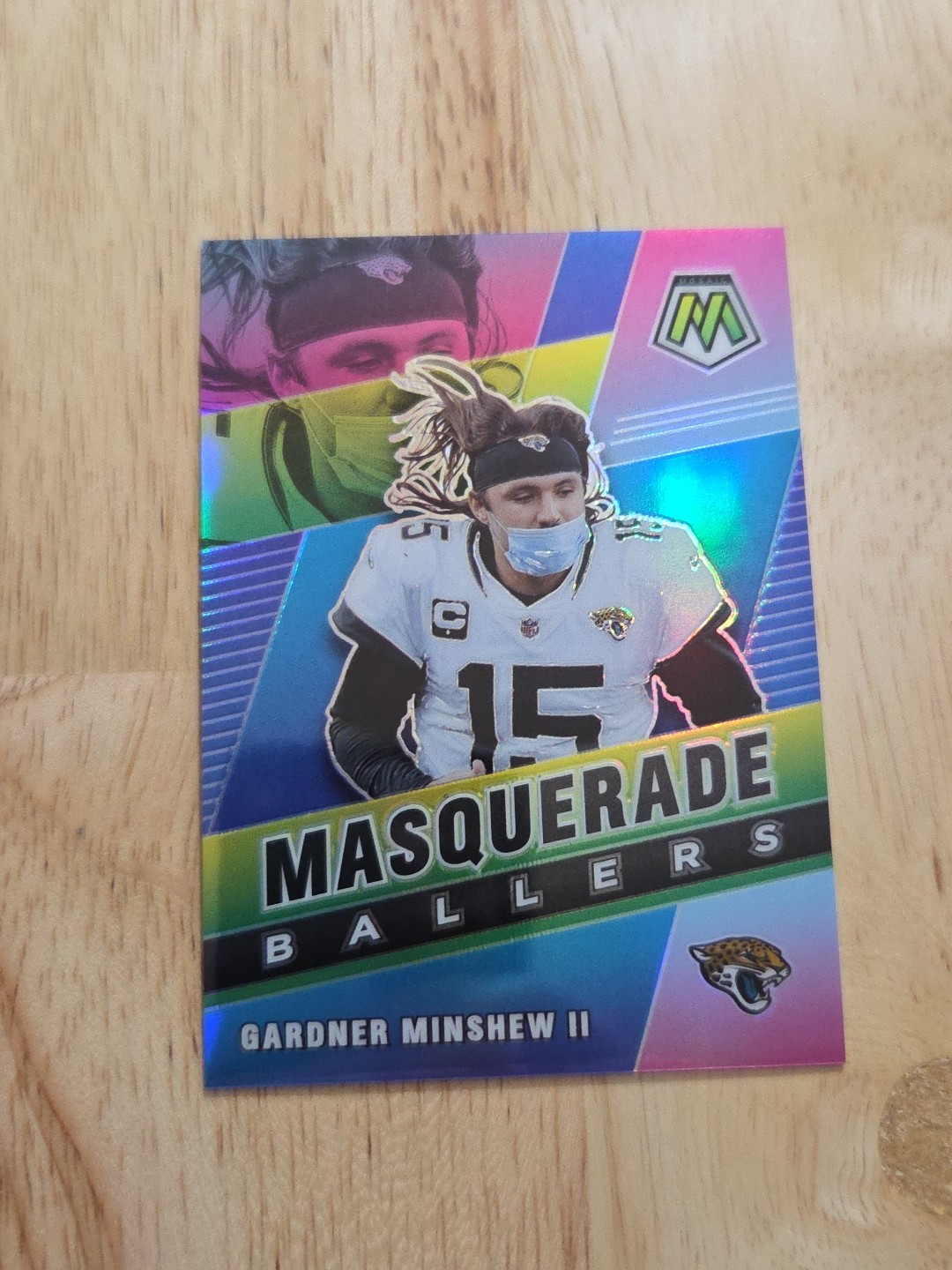 2021 Mosaic GARDNER MINSHEW II Masquerade Ballers #MB-26 Case Hit SSP