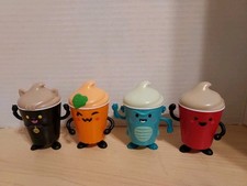 Wendy s Frosty Frights Kid's Meal Toys Figures 2025 Lot of 4 Halloween G2