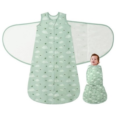 LILBESTIE Baby Schlafsack 1.0 Tog 0-6 Monate, Bienen & Schmetterlinge 