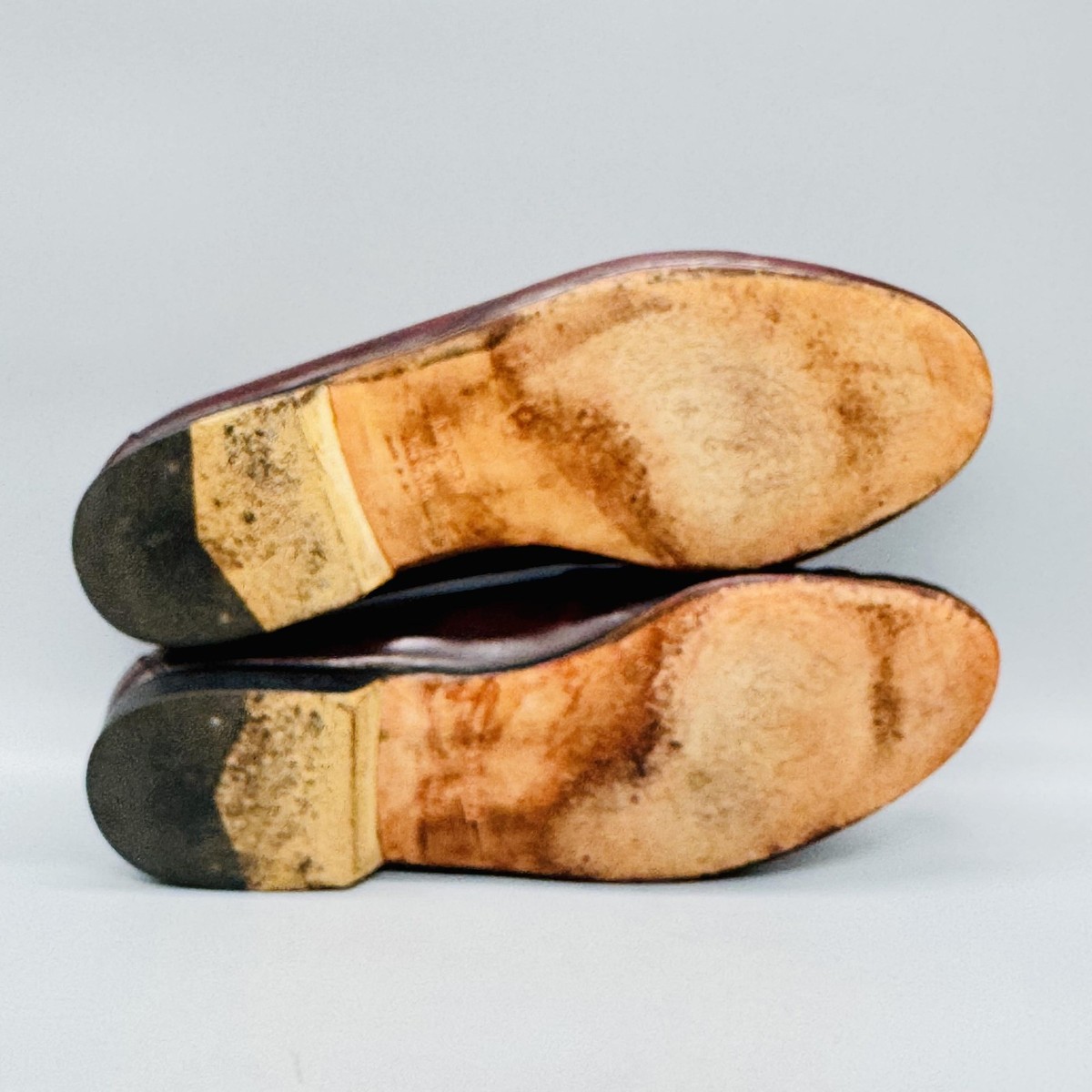 Johnston & Murphy Shoes Mens 11 Red Leather Kiltie Tassel Loafers Dress Casual Johnston & Murphy Signature Kiltie Tassel Brown Loafer Dress  main image 4