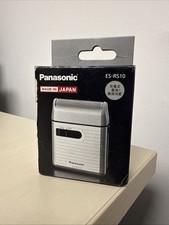 Image of Panasonic ES-RS10-S Men's 1-Blade Wet/Dry Electric Shaver Silver Pocket Size