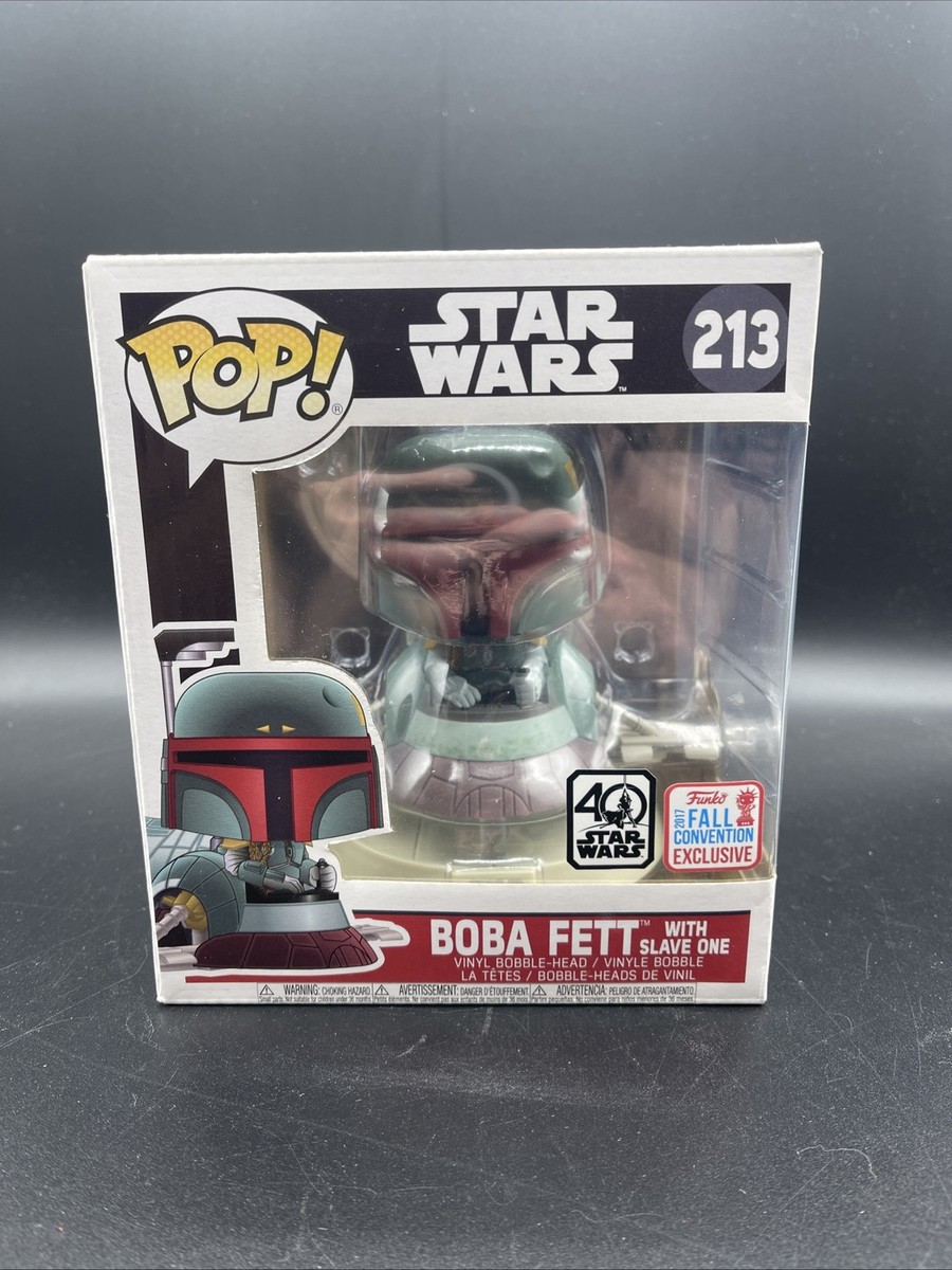 スターウォーズ Funko POP ♯213 ボバフェットwith スレイブワン Funko Pop! Deluxe: Star Wars - Boba Fett with Slave One
