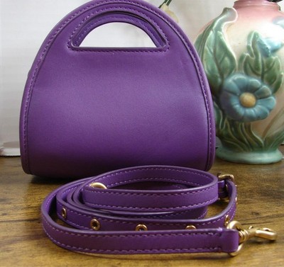 Coach Limited Edition Mini Lavender Half Moon Bag EUC | eBay