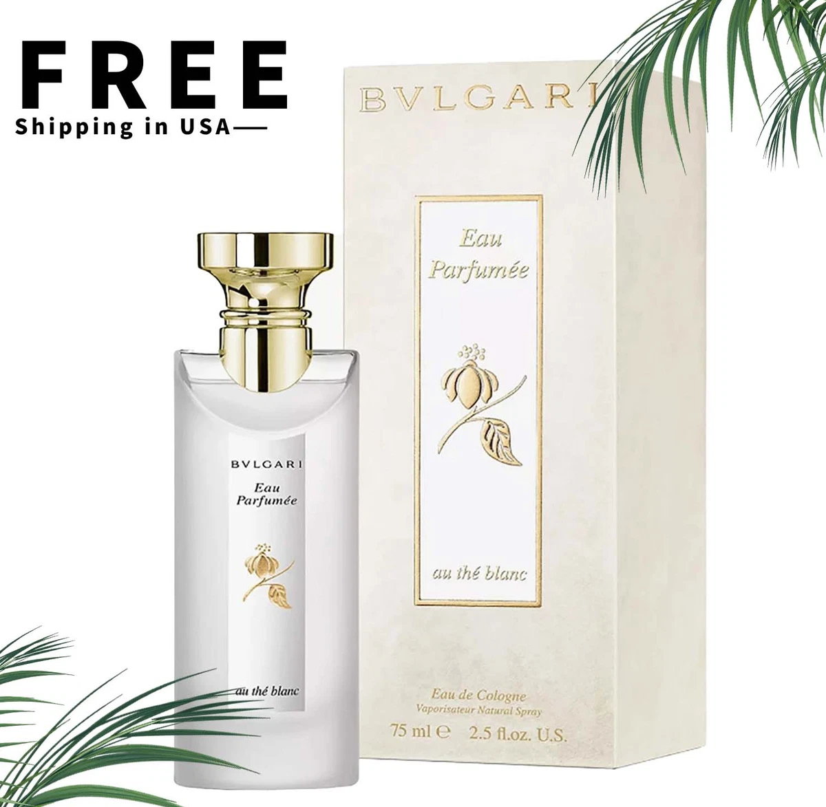Eau Parfumee Au The Blanc by Bvlgari Women's Fragrances for sale