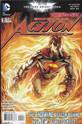 Superman Action Comics No.11 / 2012 Grant Morrison & Rags Morales / The New 52!
