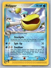 Pelipper Rare Ruby and Sapphire 19/109 LP on eBay