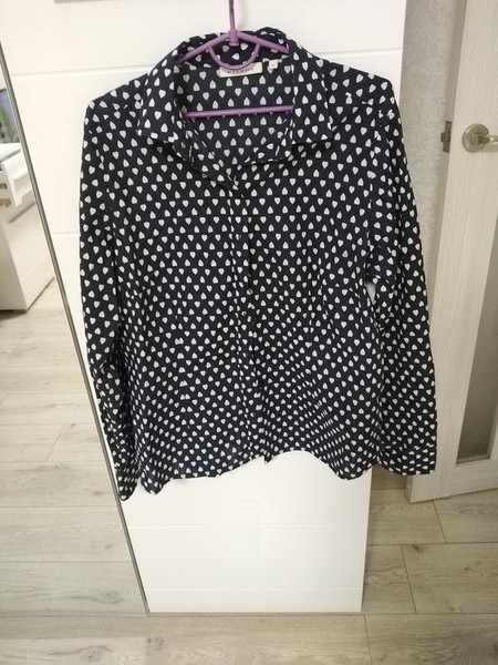 Women ETERNA Shirt White Cotton 36 / S / 44 #3PRN