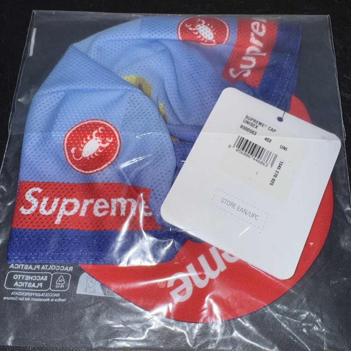 Supreme SpongeBob SquarePants Castelli Cycling Hat|SS25|OS|Blue