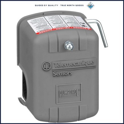 Industrial Water Pressure Switch, 40-60 PSI with Copper and Brass Contacts