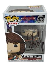 Steven Tyler Signed Aerosmith Funko Pop Rocks #475 Figure Autograph Beckett COA