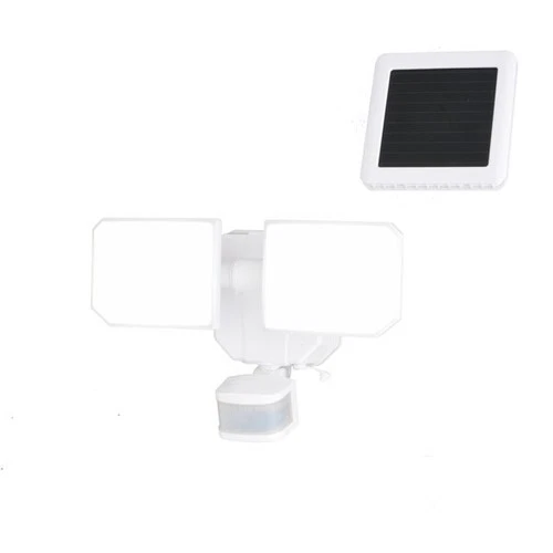 Dualux Vaxcel Lighting T0722 Outdoor Security Double Light 10-1/4"W LED - White - Picture 1 of 15