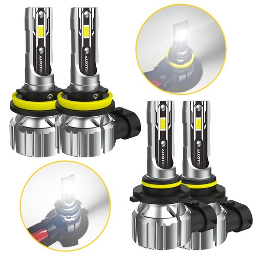 Kit de bombillas LED de 2 lados 9005 H11 haz alto/bajo brillante 6500K blanco 88000LM - Imagen 13 de 14