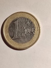 1 Euro 2011 Spagna ERRORE DI CONIO  Moneta Rara 