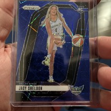 2024 Panini Prizm Draft Picks Jacy Sheldon Blue Lazer #141, Mint Condition