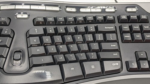 CiB Microsoft Natural Ergonomic Keyboard 4000 v1.0 USB - Free SH - Afbeelding 5 van 11