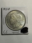 1921-D Morgan Silver Dollar BU UNC Blast White