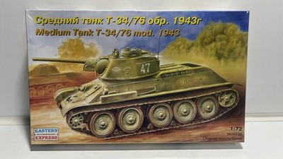 1/72 Eastern Express Medium Tank T-34/76 mod. 1943 #72051 Sealed