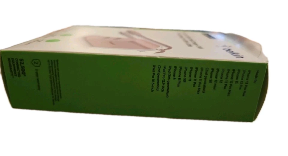 Cargador de pared USB de doble puerto Belkin BoostCharge 24 W + cable Apple MFI 5 PIES - Rosa™ Foto 4 de 4