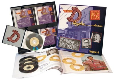 Various - The 'D' Singles - Vol.6, The Sounds Of Houston Texas (4-CD Deluxe B...