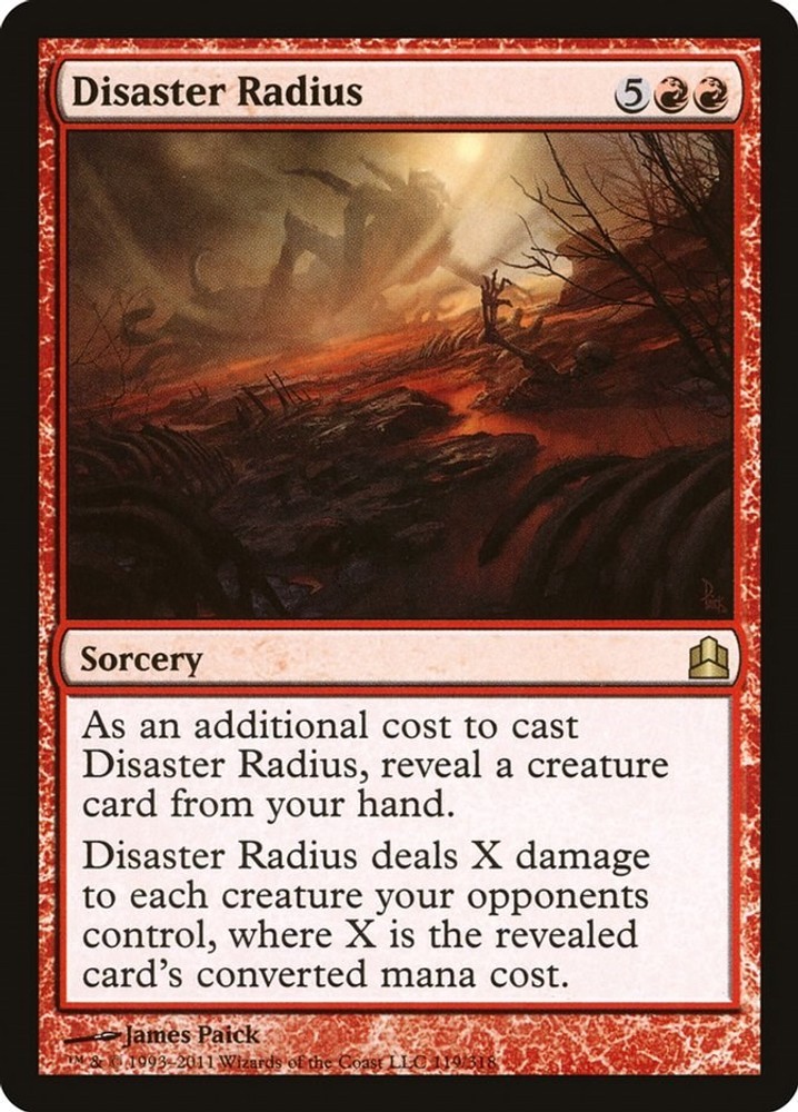 Disaster Radius - 119 - LP Commander (CMD)