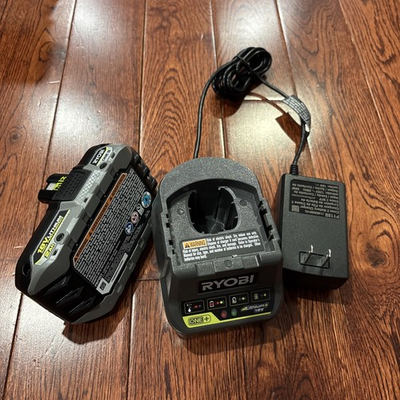 #ad #ad NEW Ryobi ONE 18V 2.0 Ah Lithium Ion High Performance With New Charger $57.99