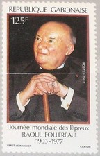 GABON GABON 1987 983 614 World Leprosy Day World Leprosy Year Medicine Medicine MNH