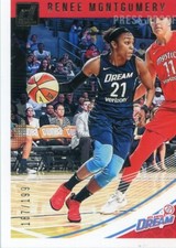 2019 Panini Donruss WNBA RENEE MONTGOMERY #41 SILVER PRESS PROOF /199 DREAM