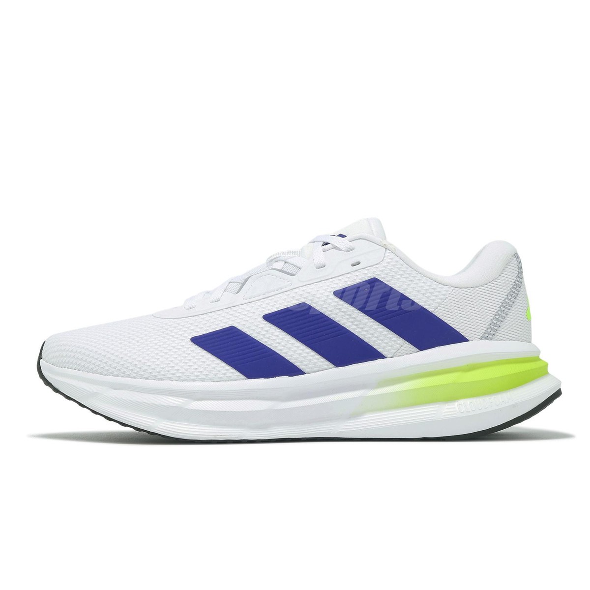 adidas Galaxy 7 M Footwear White Lucid Blue Lucid Lemon Men Road