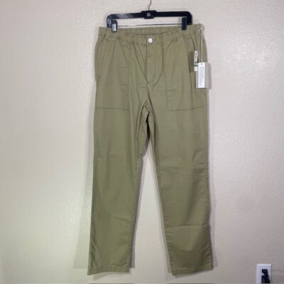 Tommy Bahama Pull On Pants Mens Large Khakis Casual Lightweight Boracay NEW 