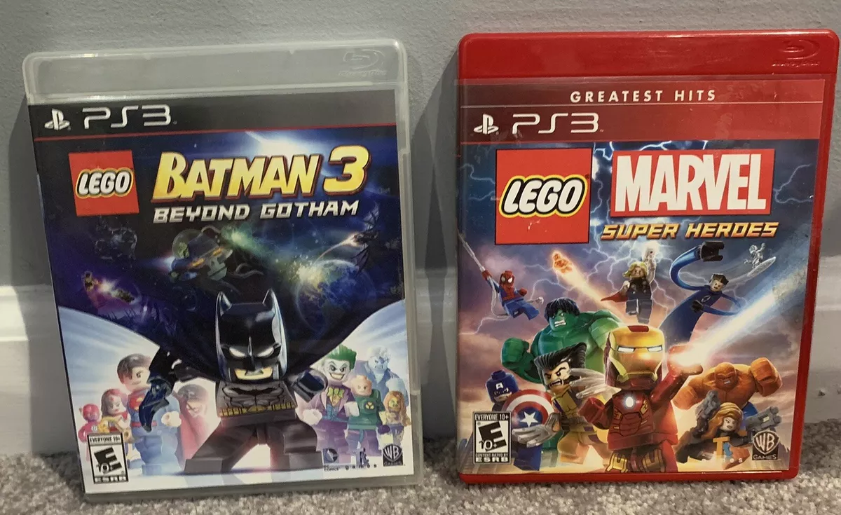 LEGO Marvel Super Heroes & LEGO Batman 3: Beyond Gotham (PS3)