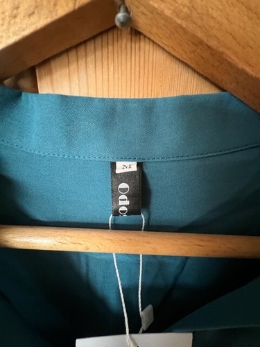 Brand new beautiful Odosalii teal casual/smart tunic blouse - M - Picture 9 of 9