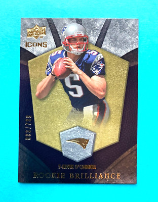 Kevin O'Connell  2008 Upper Deck Icons ''Rookie Brilliance'' 093/799  #RB35 Pats