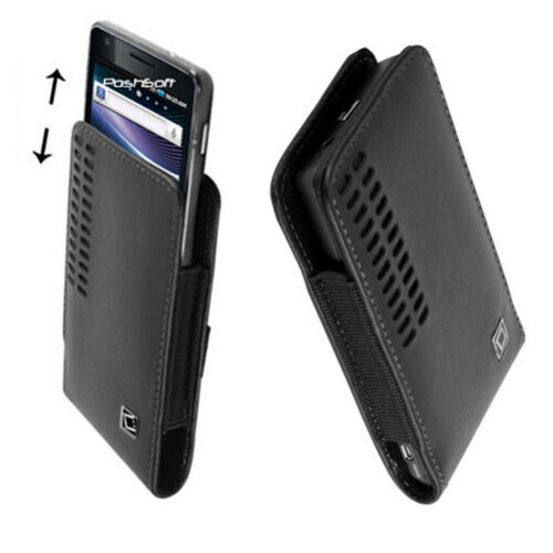 Leather Case for SAMSUNG GALAXY Phones Pouch Cover Holster+ Belt-Clip OPEN TOP* - Picture 2 of 4