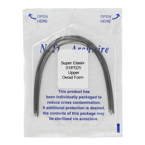 Dental Orthodontic NiTi Arch Wire arcos de ortodoncia Round Rectangular Natural - Picture 42 of 78